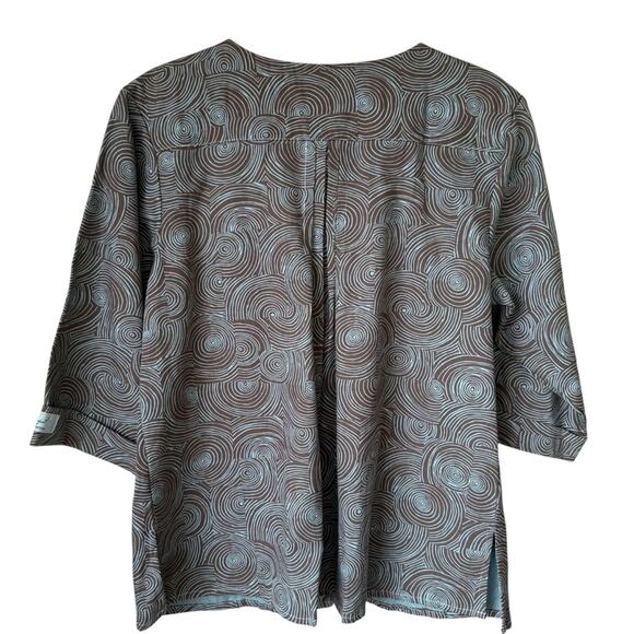 Harmony Art Garden's Of California Women's Jacket Size Large Organic Cotton NWT - Picture 2 of 5